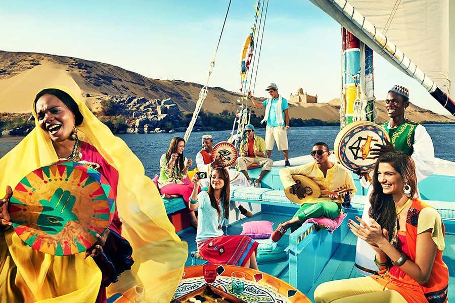 A Nile Felucca Ride In Cairo